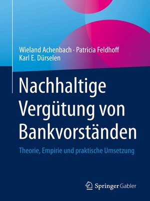 cover image of Nachhaltige Vergütung von Bankvorständen